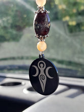 Goddess Hecate Car Rear View Mirror Charm Amulet